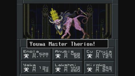 Shin Megami Tensei Ii Snes Crowley Master Therion Reverofenola