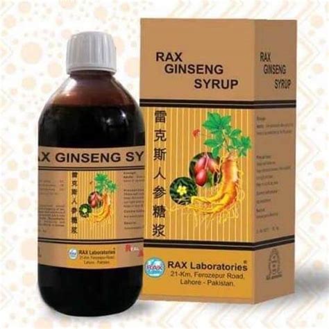 Rax Ginseng Syrup Bdhomeohall