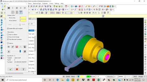 Pieza 3 De Torno Utilizando MasterCam X5 YouTube