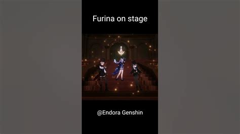 Furina On Stage Genshin Genshinimpact Furina Shorts Youtube