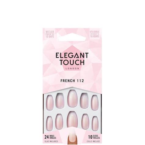 Elegant Touch False Nails French 112 LOOKFANTASTIC