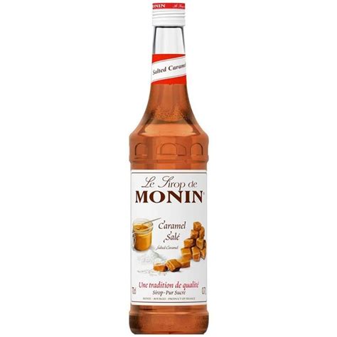 Monin Salted Caramel Syrup 70 CL Malaysia 6 Bottles Per Box