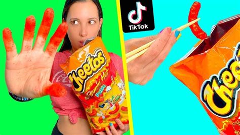 Probando Hacks De Tiktok De Comida Mariale Youtube