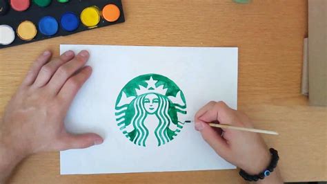 Starbucks Logo Drawing at GetDrawings | Free download