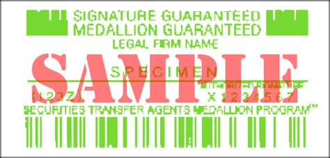 Medallion Signature Guarantee – Sit Mutual Funds