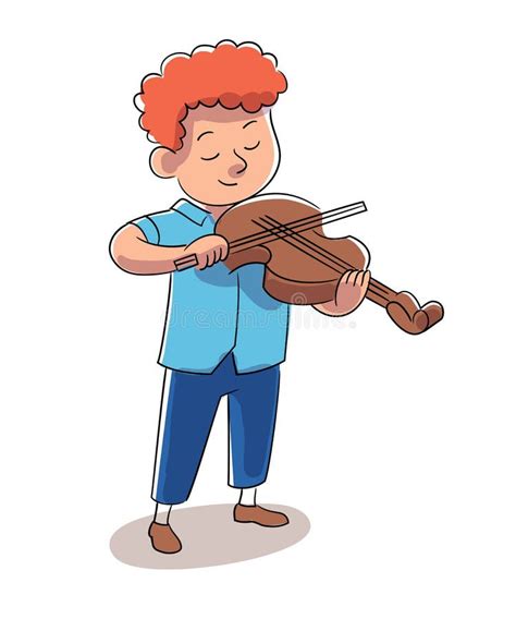 De Violoniste Stock Illustrations Vecteurs Clipart 723 Stock