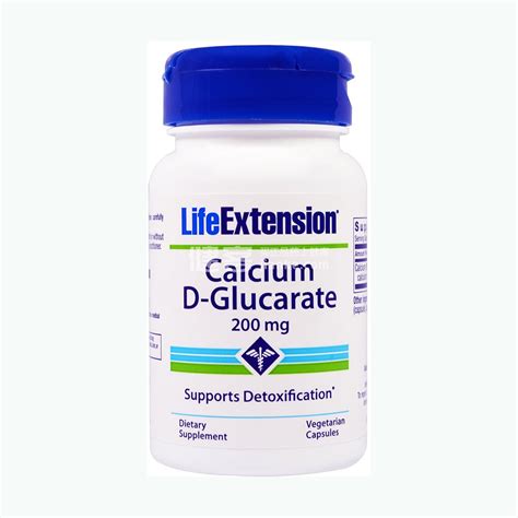 Life Extension Calcium D Glucarate120粒calcium D Glucarate 说明书作用