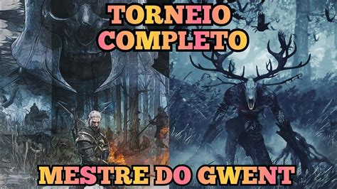 MESTRE DO GWENT Torneio De GWENT YouTube