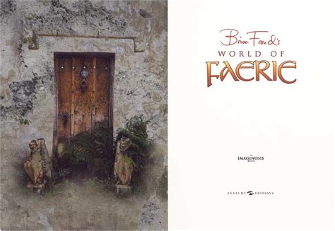 Brian Frouds World Of Faerie Limited Edition Book By Brian Froud