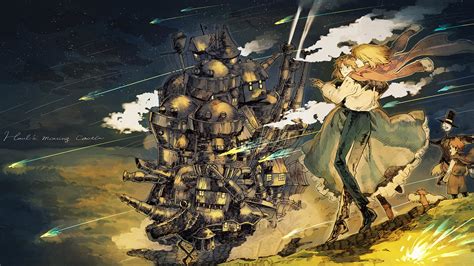 Online game application, Studio Ghibli, Howl's Moving Castle, Sophie Hatter, Howl HD wallpaper ...