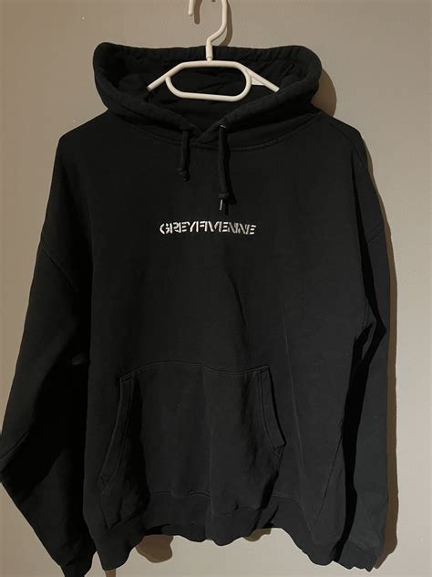 G59 Records Embroidered Grey Five Nine Ak Hoodie Grailed