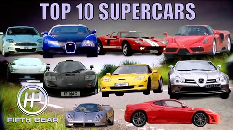 Top Ten Best Supercars