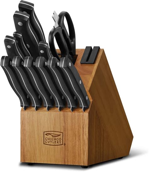 Amazon Chicago Cutlery Ellsworth Pc Kitchen Knife Block Set