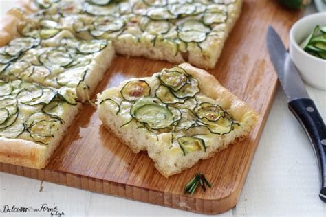 FOCACCIA CON ZUCCHINE Ricetta Facile E Morbida