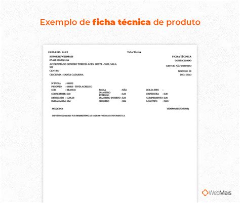 Ficha T Cnica De Produto O Que E Como Elaborar Uma