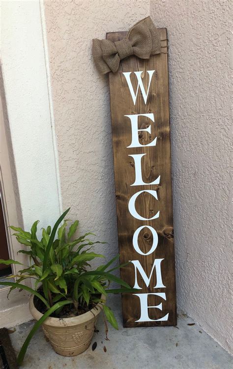 10+ Welcome Front Door Sign