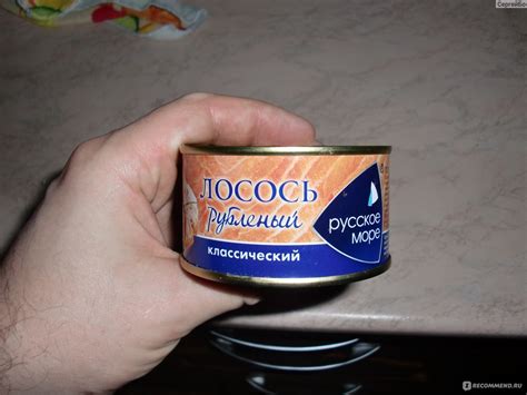 Консервы рыбные Русское море Лосось рубленный классический ...