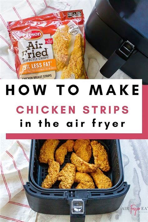 Crispy Air Fryer Frozen Chicken Tenders Recipe