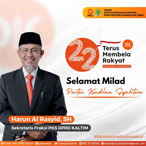 Milad Pks Harun Al Rasyid Ajak Melangkah Bersama Untuk Masa Depan