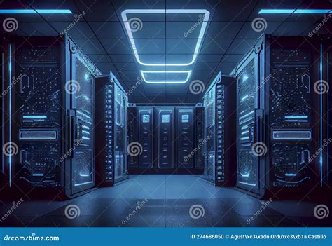 Connection Network In Servers And Storage Systems In Data Center Rooms