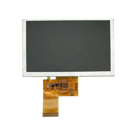 TFT LCD 5inch 800 480 Resolution Display Customized 5 Inch LCD Panel