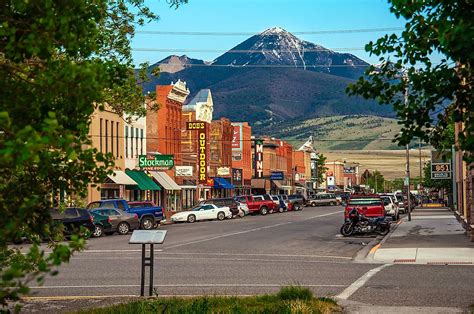 Towns In Montana Have The Best Main Streets Worldatlas