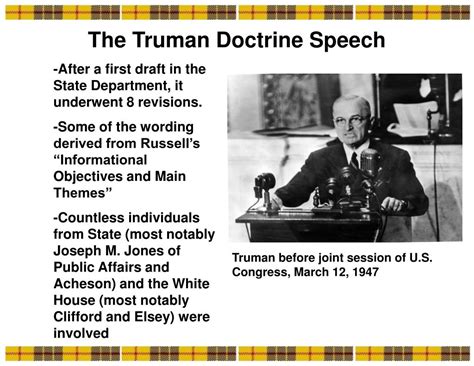 PPT - Learning about History through the Truman Doctrine Speech ...