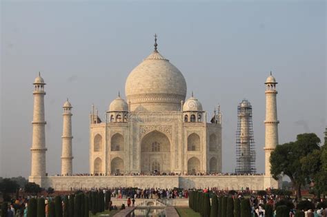 Wonder The World Taj Mahal India Editorial Stock Image Image Of