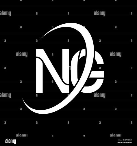 Ng Logo N G Design White Ng Letter Ngn G Letter Logo Design