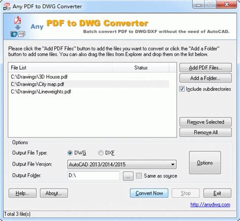 PDF To DWG Converter How To Convert CAD Files GstarCAD