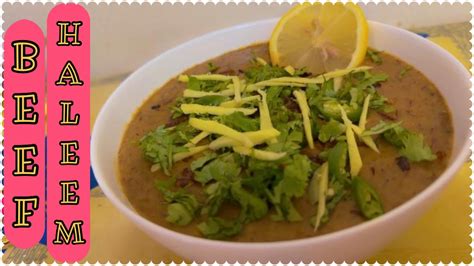 Beef Haleem Recipebeef Haleem With Homemade Haleem Masala Eidrecipe