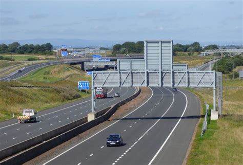 The M8 Motorway © Thomas Nugent Geograph Britain And Ireland