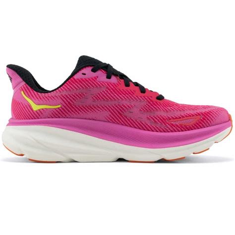 Hoka Clifton 9 Womens Running Shoes Raspberrystrawberry At