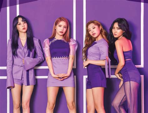 Mamamoo Mini Album Purple I Love The Album And The Ladies Look