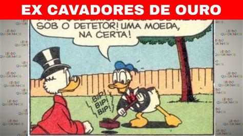 Tio Patinhas Donald E Sobrinhos Em Ex Cavadores De Ouro Hist Ria Em