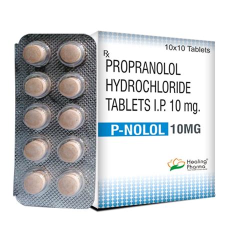 Propranolol Hydrochloride SR Tablets IP At Rs 150 Stripe Propranolol