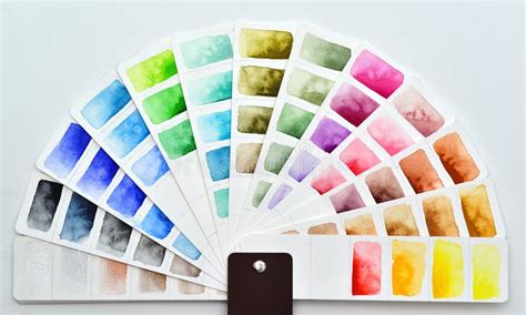 Pantone Color Palette Semicircle Stock Photos Free Royalty Free