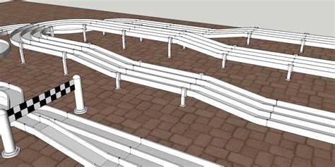 Mini 4wd Track Ready To Build 3d Model