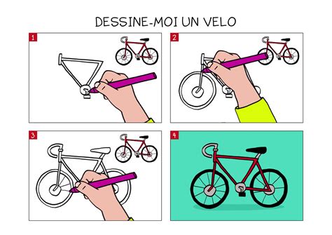 Pour Apprendre Dessiner Un V Lo Rien De Plus Simple Il Suffit De