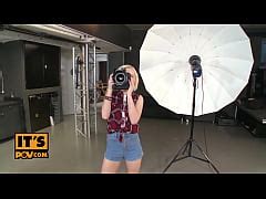 Itspov Photoshoot Turns Nude Then Hardcore With Zazie Skymm Xxx Mobile Porno Videos Movies
