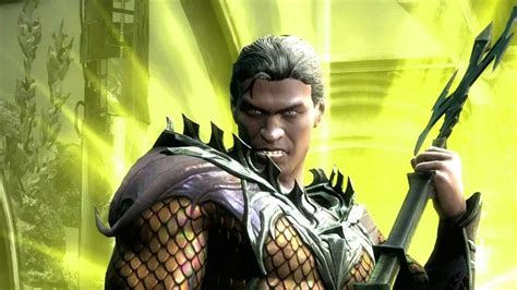 Aquaman Combat Analysis Injustice Gods Among Us Ign Video