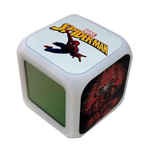 Reloj Despertador Digital Spider Man Supermarket Es Una Tienda