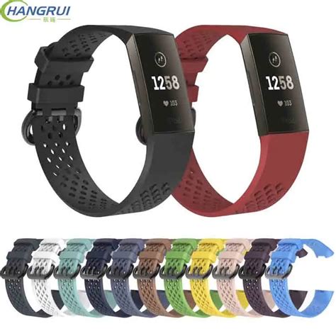 Hangrui Soft Silicone Smart Watch Band Bracelet Wrist Strap Smartwatch