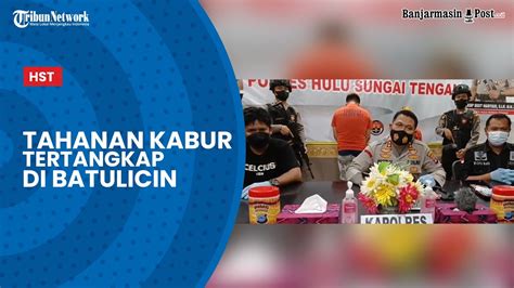 Penjelasan Kapolres Hst Atas Tertangkapnya Tahanan Kasus Narkoba Yang