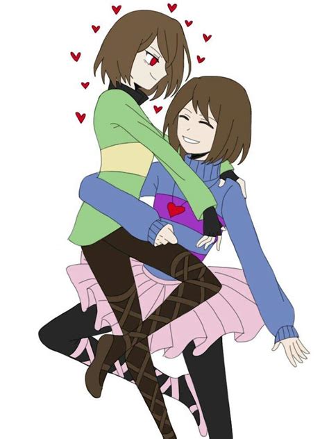 Chara X Frisk Wiki Undertale Amino