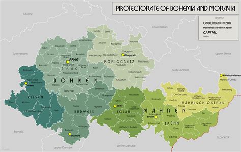 Protectorate Of Bohemia and Moravia [3000 x 1896] : r/MapPorn