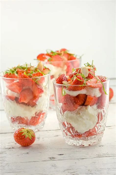 Aardbeien Mascarpone Toetje Ohmydish