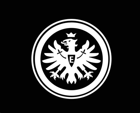 Eintracht Frankfurt Club Logo Symbol White Football Bundesliga Germany