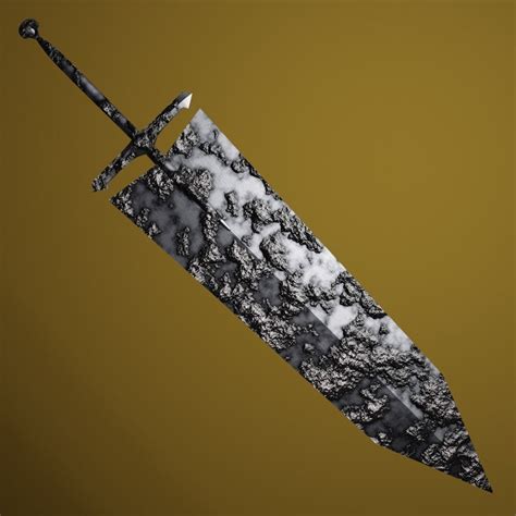 Asta Demon Slayer Sword From Black Clover Free 3d Model 3d Printable