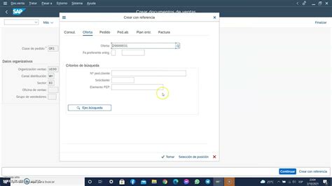 Sap S4 Hana Ventas Y Distribución Creación De Una Orden De Pedido